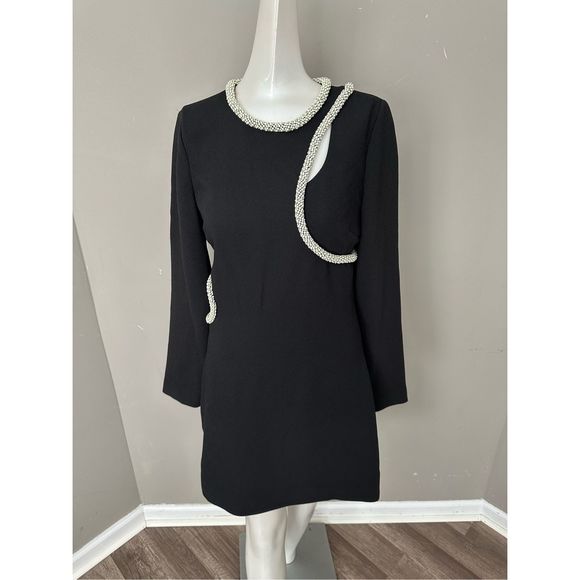 JONATHAN SIMKHAI KATHARINE DIAMANTE MINI DRESS - Picture 8 of 14